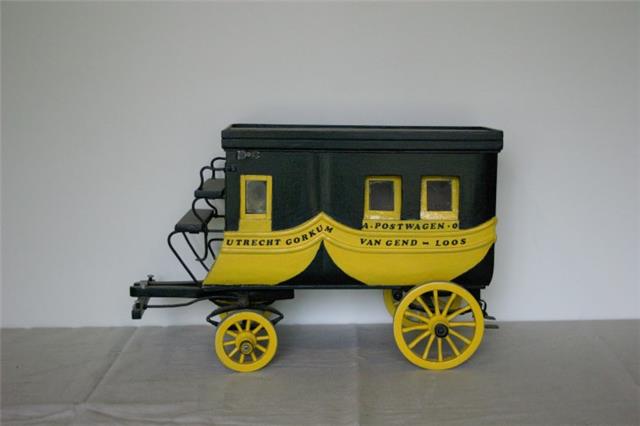 Miniatuur postwagen, Karrenmuseum Essen